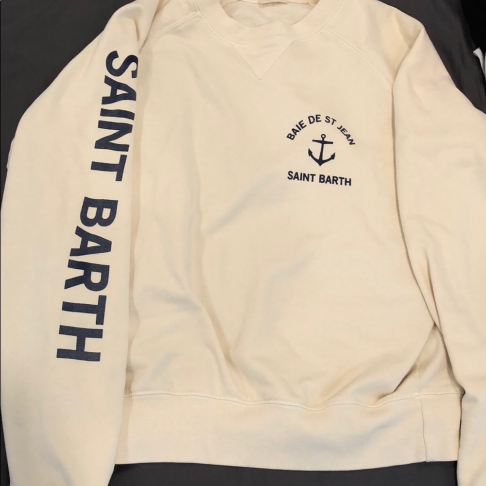 Brandy Melville Beige Saint Barth Sweatshirt